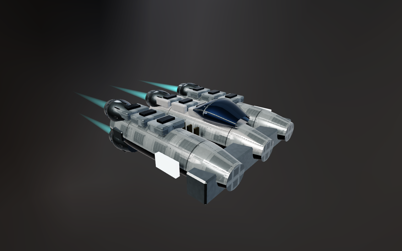 Bastion HX v hangáru